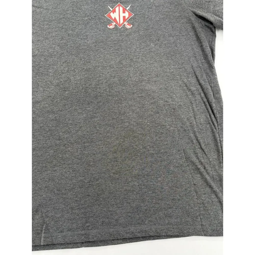 Adidas Performance Athletic T-Shirt Regular XL Gray Moisture-Wicking‎
